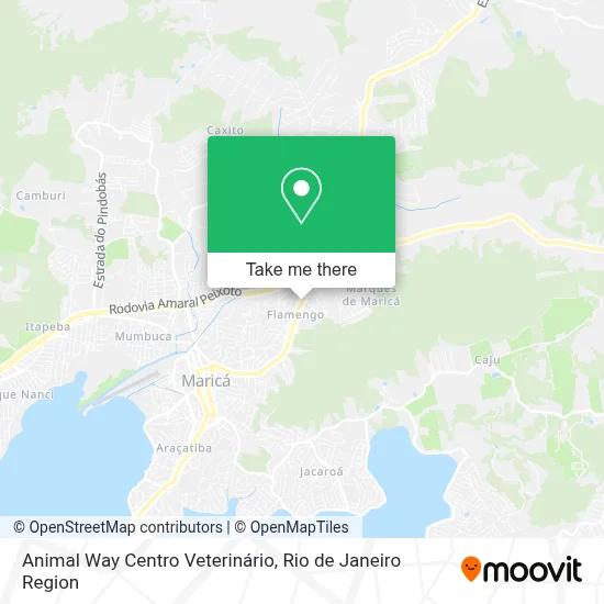 Animal Way Centro Veterinário map