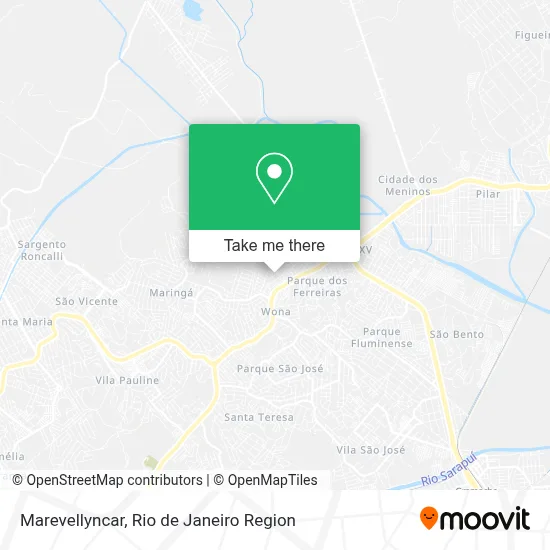 Marevellyncar map