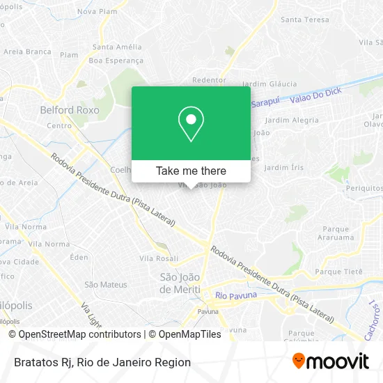 Bratatos Rj map