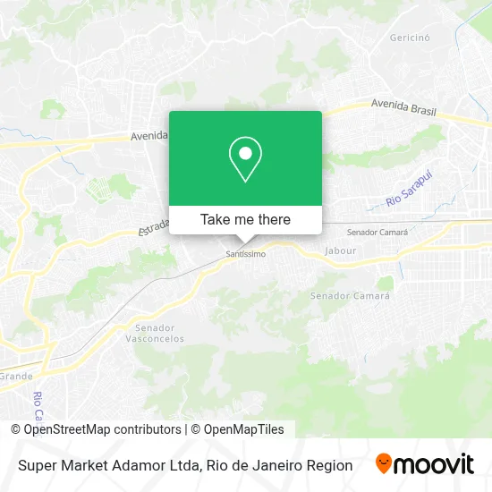 Super Market Adamor Ltda map