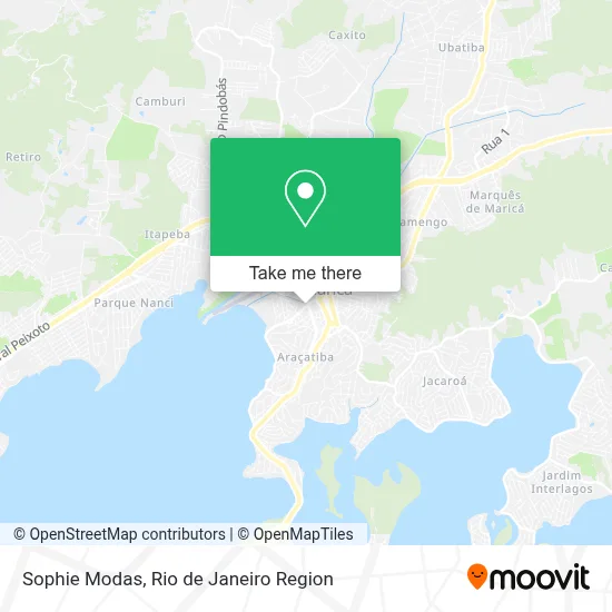 Sophie Modas map