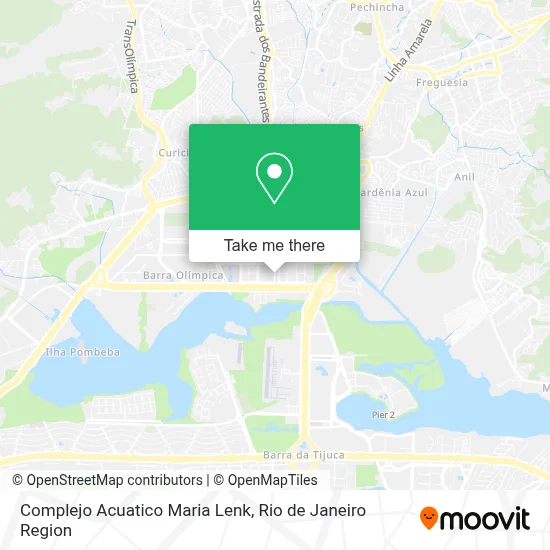 Complejo Acuatico Maria Lenk map