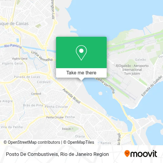 Posto De Combustiveis map