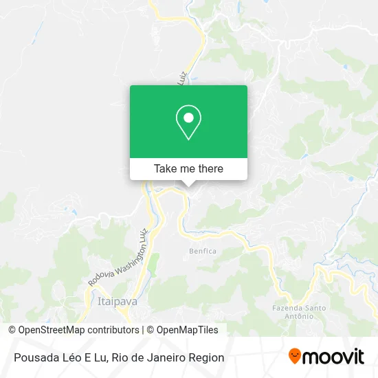 Pousada Léo E Lu map
