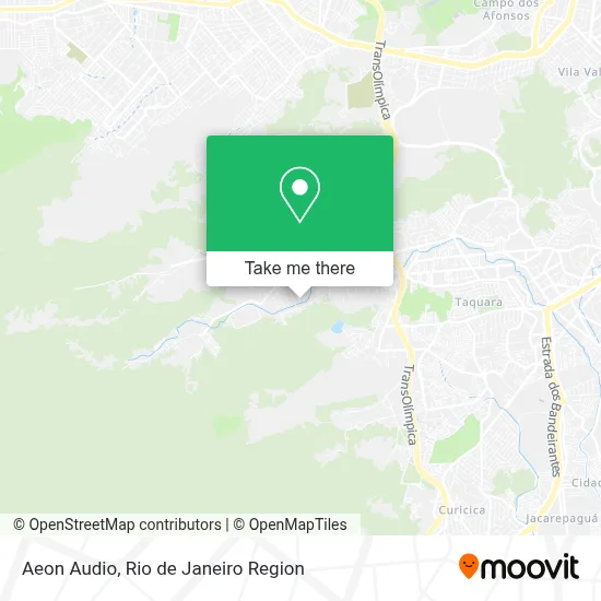 Aeon Audio map
