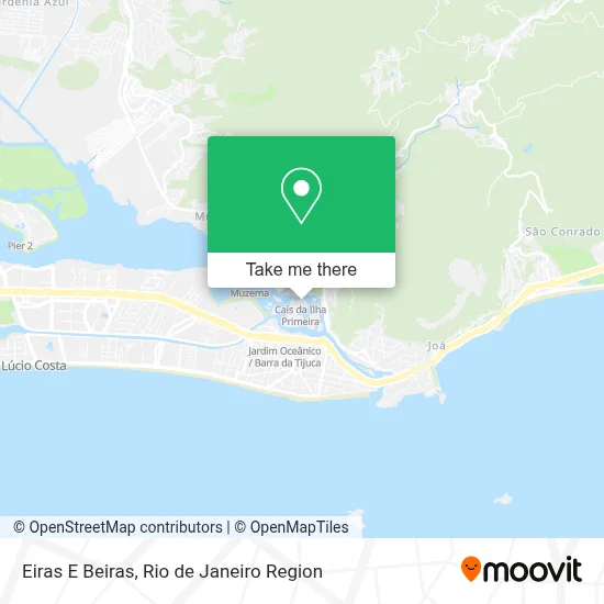 Eiras E Beiras map