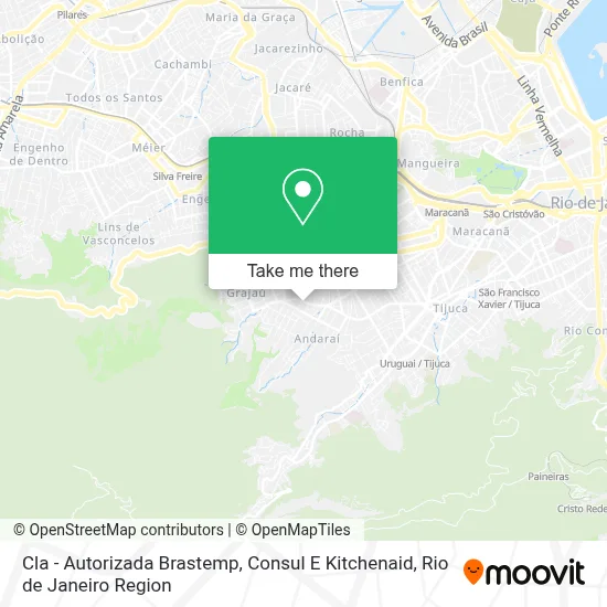 Cla - Autorizada Brastemp, Consul E Kitchenaid map