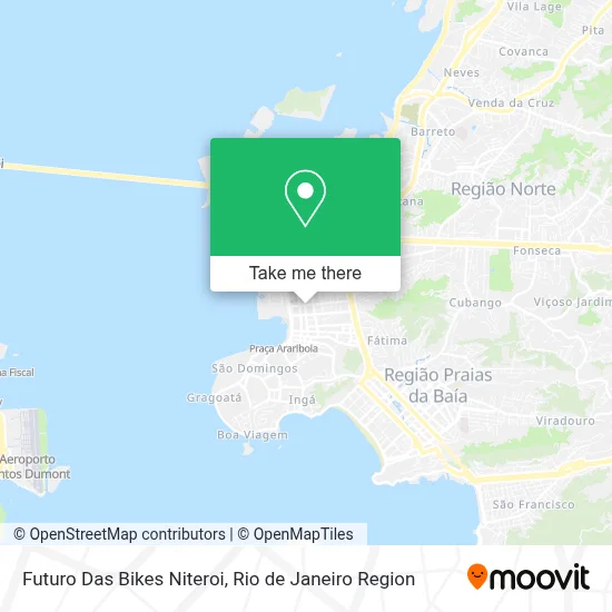 Futuro Das Bikes Niteroi map