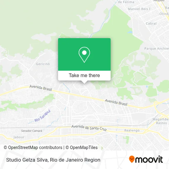 Studio Gelza Silva map