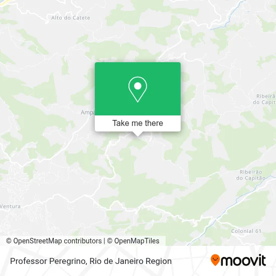 Professor Peregrino map