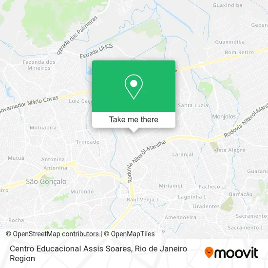 Centro Educacional Assis Soares map