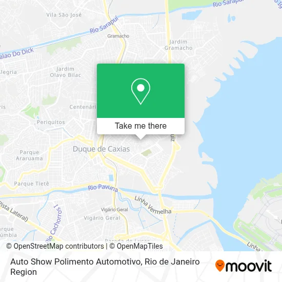 Auto Show Polimento Automotivo map