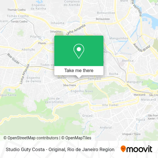 Studio Guty Costa - Original map