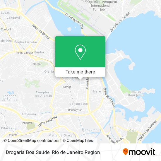 Drogaria Boa Saúde map