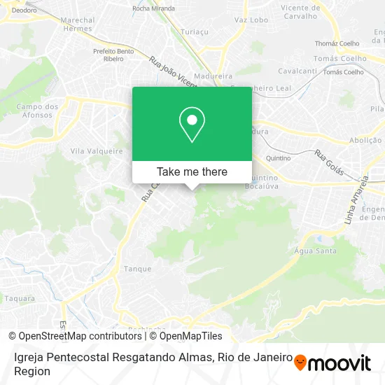 Igreja Pentecostal Resgatando Almas map