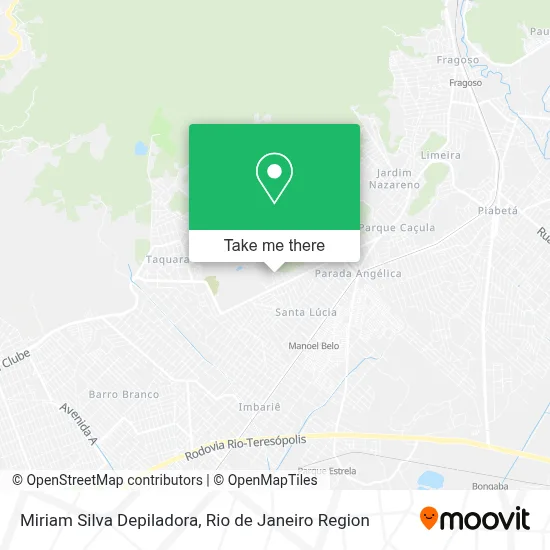 Miriam Silva Depiladora map
