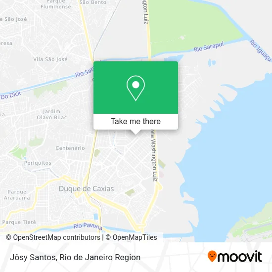 Jôsy Santos map