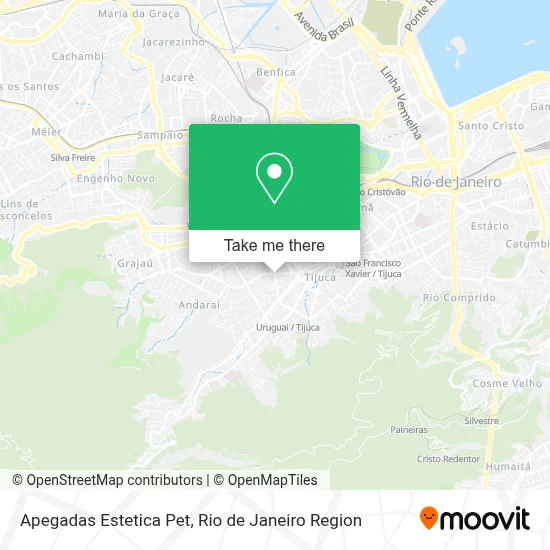 Apegadas Estetica Pet map