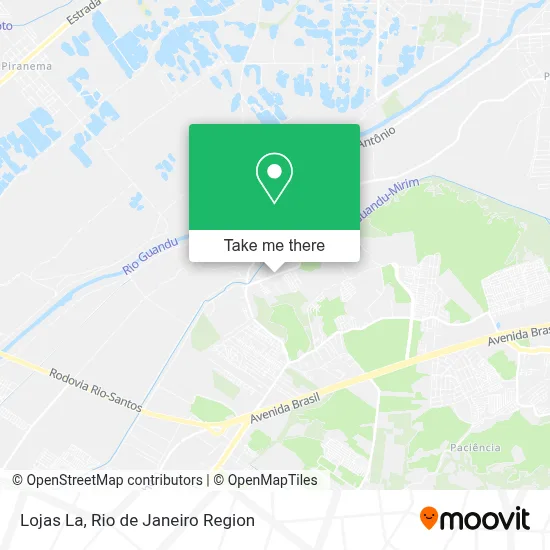 Lojas La map