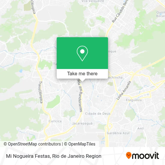 Mi Nogueira Festas map
