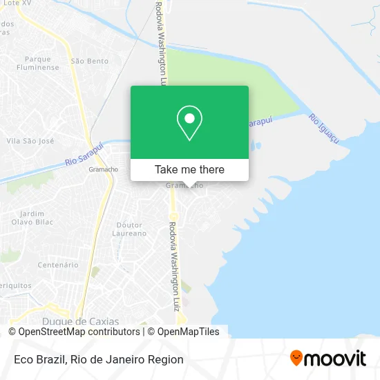 Eco Brazil map