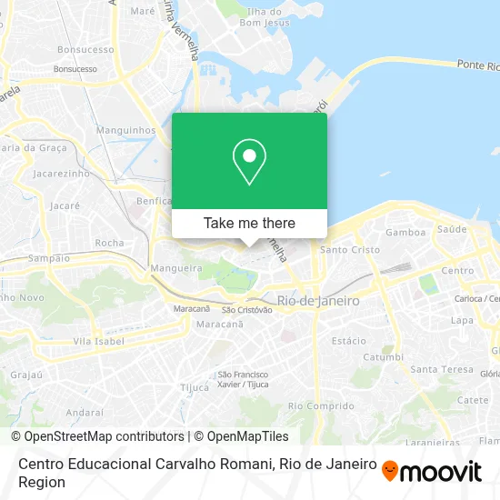 Centro Educacional Carvalho Romani map