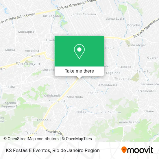 KS Festas E Eventos map