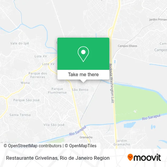 Restaurante Grivelinas map