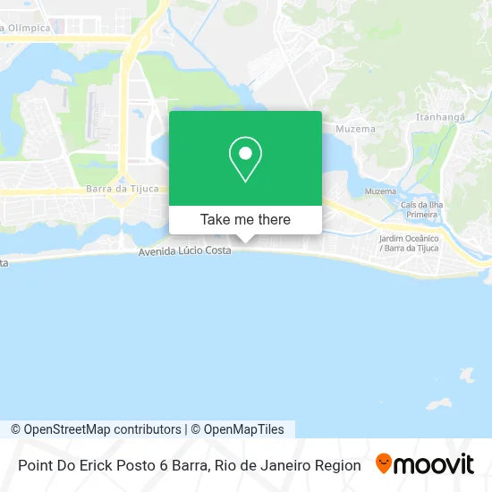 Point Do Erick Posto 6 Barra map