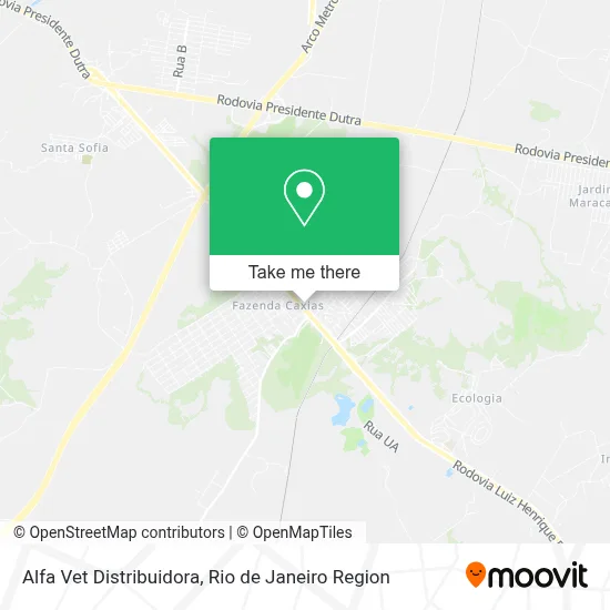 Alfa Vet Distribuidora map