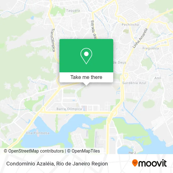 Condomínio Azaléia map