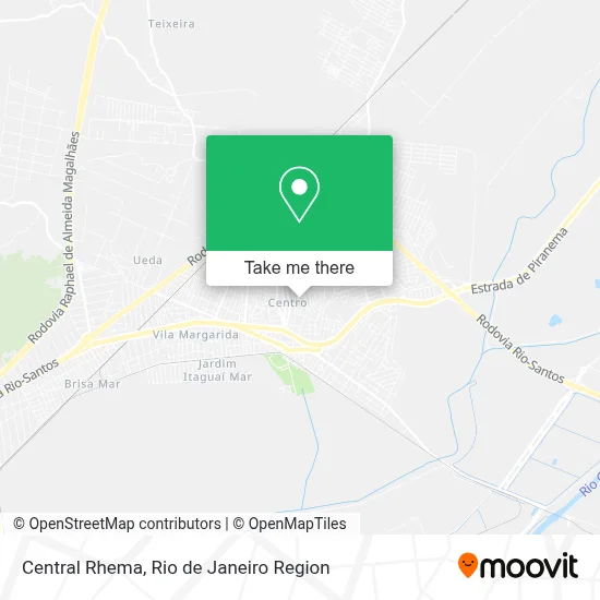 Central Rhema map