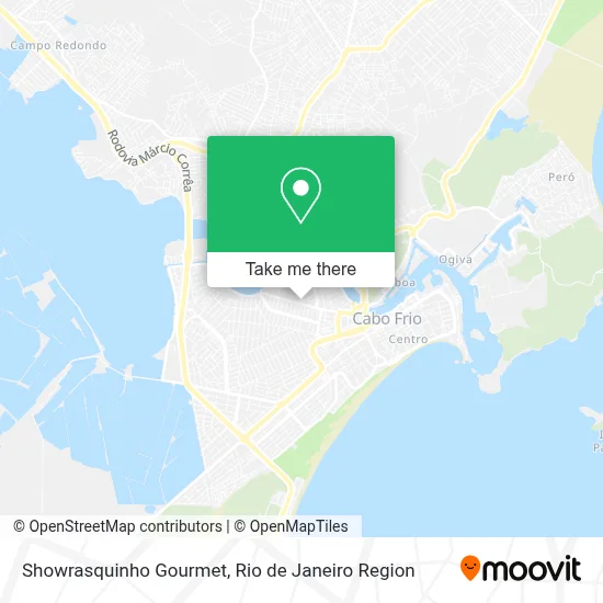 Showrasquinho Gourmet map