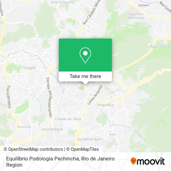 Equilíbrio Podologia Pechincha map