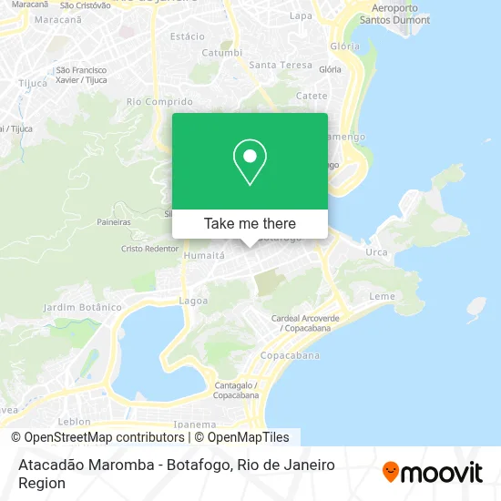 Atacadão Maromba - Botafogo map
