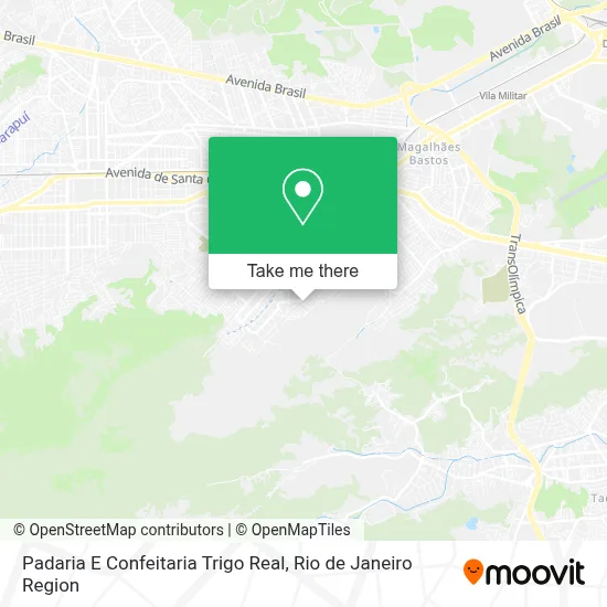 Padaria E Confeitaria Trigo Real map