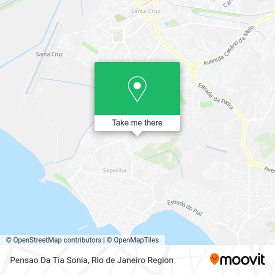 Pensao Da Tia Sonia map