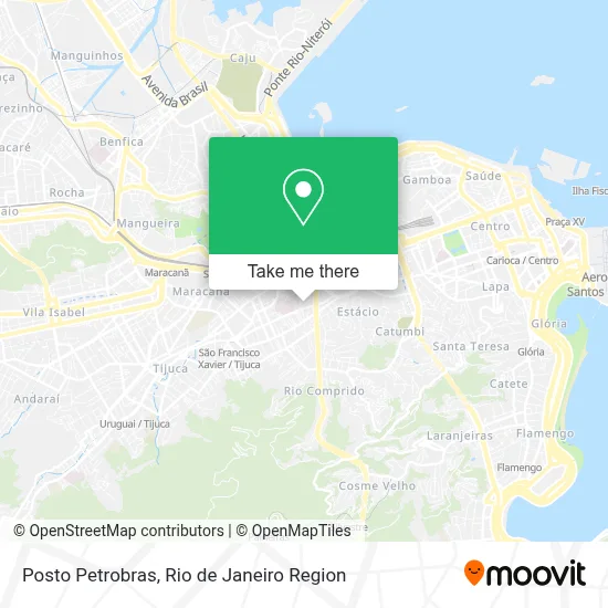 Posto Petrobras map