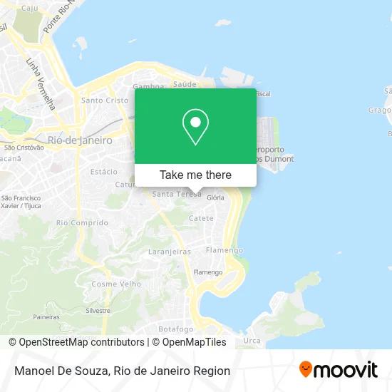 Manoel De Souza map