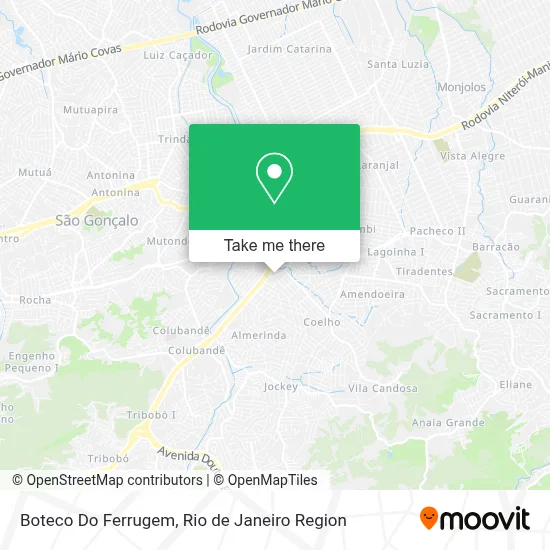 Boteco Do Ferrugem map