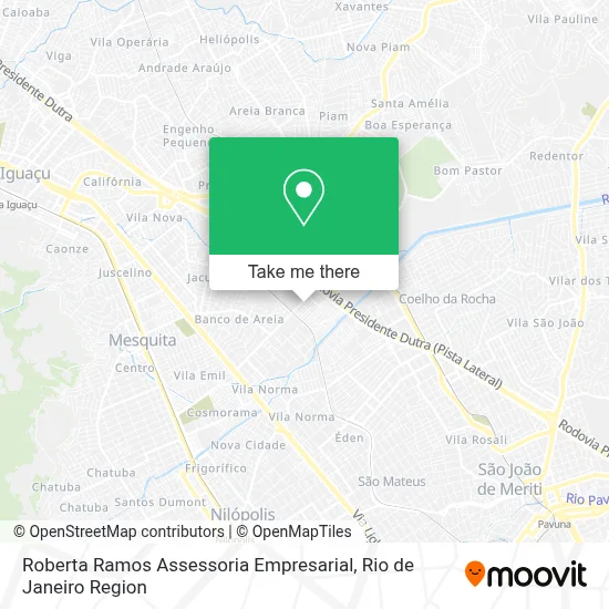 Roberta Ramos Assessoria Empresarial map