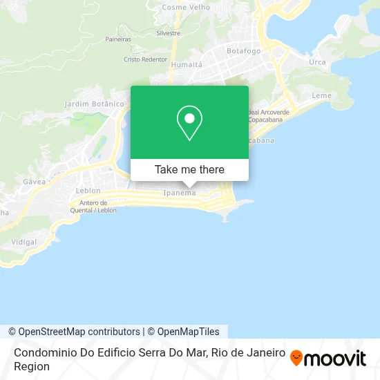 Condominio Do Edificio Serra Do Mar map