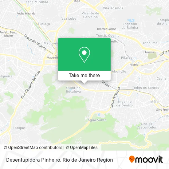 Desentupidora Pinheiro map