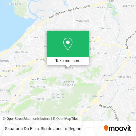Sapataria Du Elias map