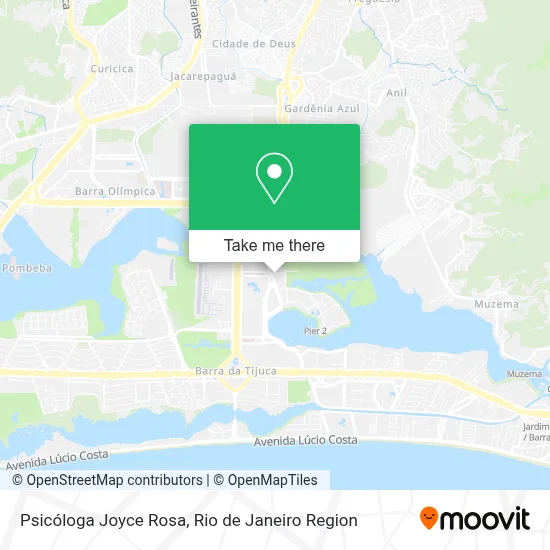 Psicóloga Joyce Rosa map