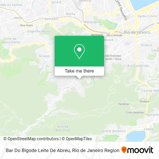 Bar Do Bigode Leite De Abreu map