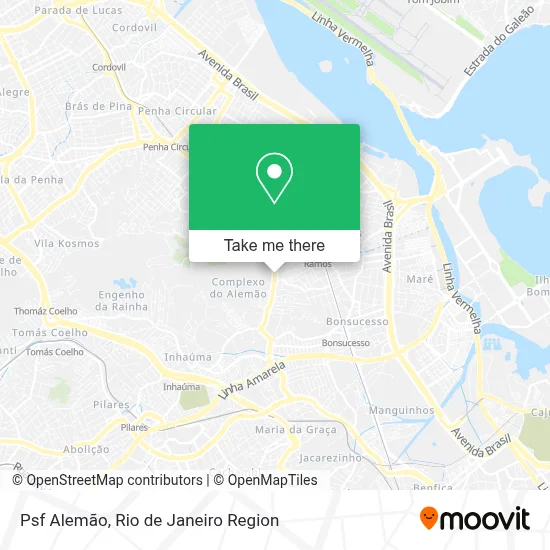 Psf Alemão map