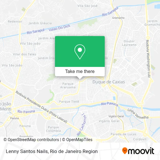 Lenny Santos Nails map