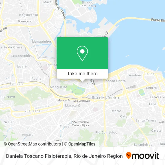 Daniela Toscano Fisioterapia map