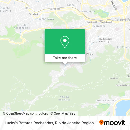 Lucky's Batatas Recheadas map